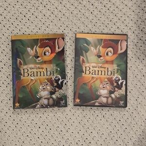 🌸 8/$25 DVDs | Disney's Bambi DVD Set